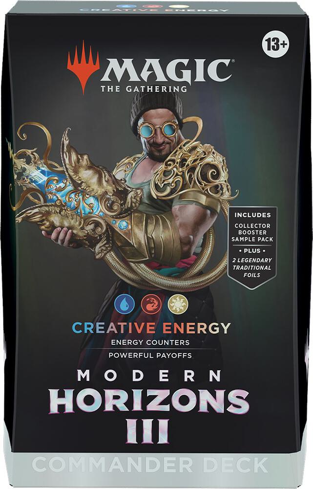 Magic The Gathering Modern Horizons 3 Creative Energy Commander Deck