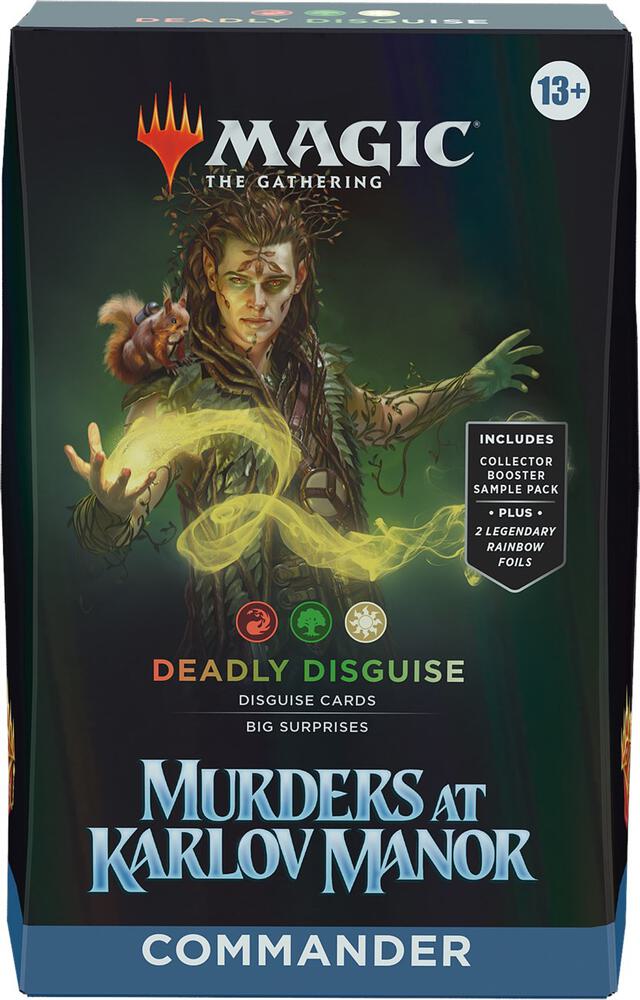 Magic The Gathering Murders at Karlov Manor Deadly Disguise Commander Deck