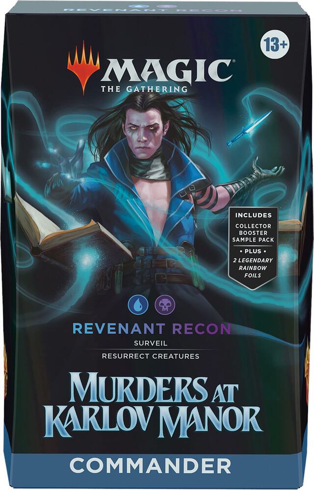 Magic The Gathering Murders at Karlov Manor Revenant Recon Commander Deck