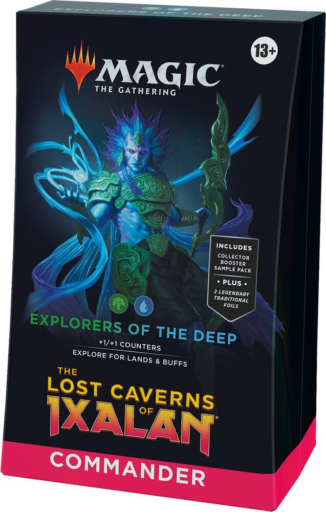 The Lost Caverns of Ixalan Commander Deck - Explorers of the Deep - Commander: The Lost Caverns of Ixalan (LCC)