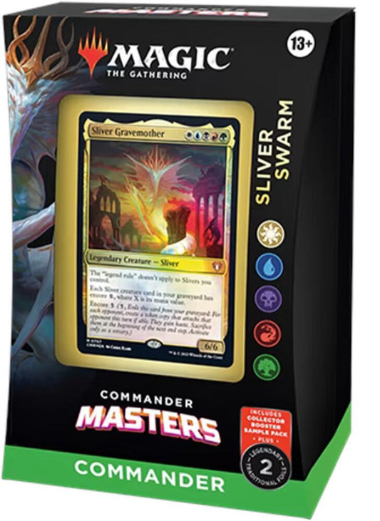 Magic The Gathering Commander Masters Sliver Swarm