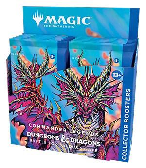 Commander Legends: Battle for Baldur's Gate - Collector Booster Display - Commander Legends: Battle for Baldur's Gate (CLB)