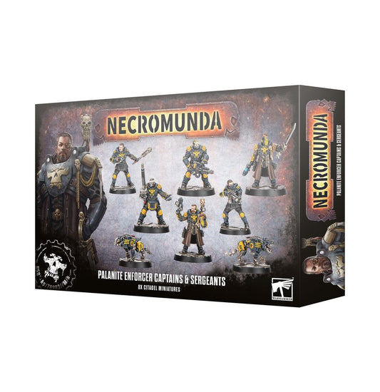 Necromunda Palanite Enforcer Captain & Sargents