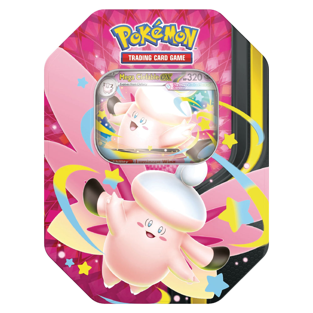 Mega Moonlit Tin [Mega Clefable ex] - Miscellaneous Cards & Products (MCAP)