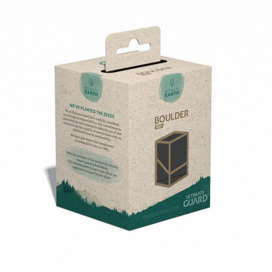 Return to Earth Boulder Deck Case Black - Ultimate Guard Deck Boxes