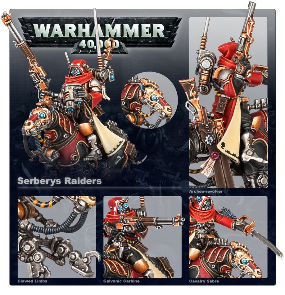 Adeptus Mechanicus Serberys Raiders
