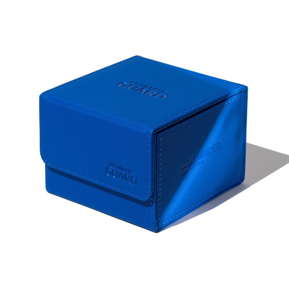 SideWinder XenoSkin 133+ Monocolor Deck Case - Blue - Ultimate Guard Deck Boxes
