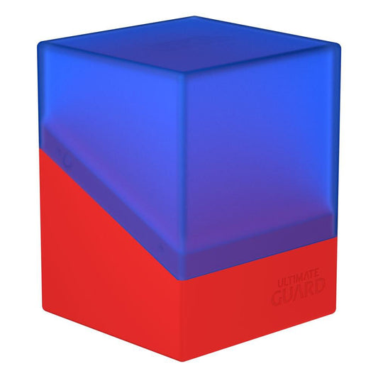Synergy Boulder Deck Case 100+ - Blue/Red - Ultimate Guard Deck Boxes