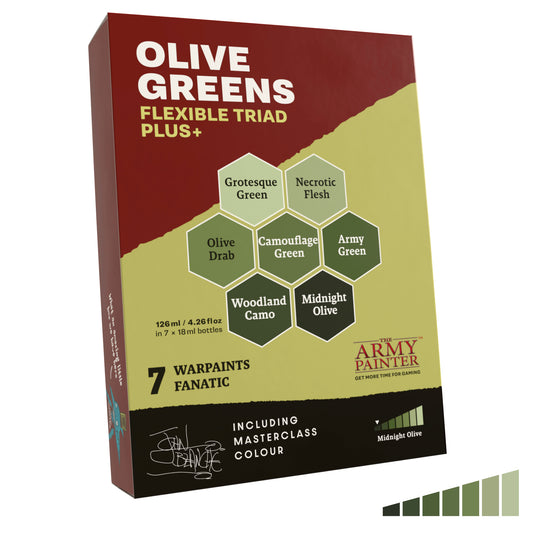 Army Painter: Olive Greens Flexible Triad Plus+