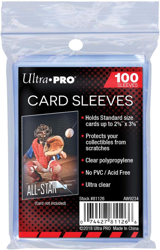 Ultra Pro: Standard 2.5 x 3.5" Soft Sleeves (Penny Sleeves)