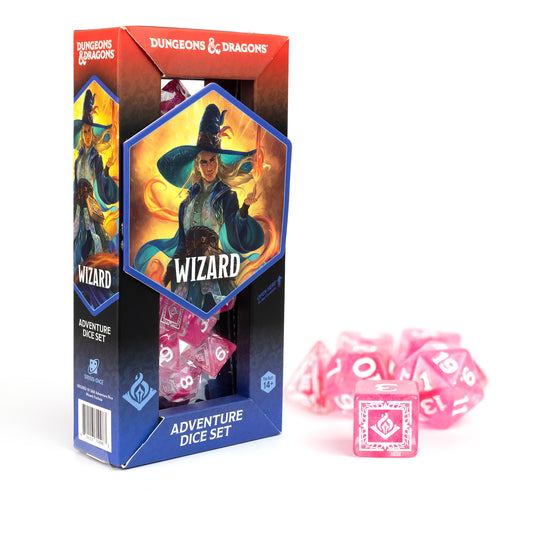 D&D Adventure Dice - Wizard: Fuchsia