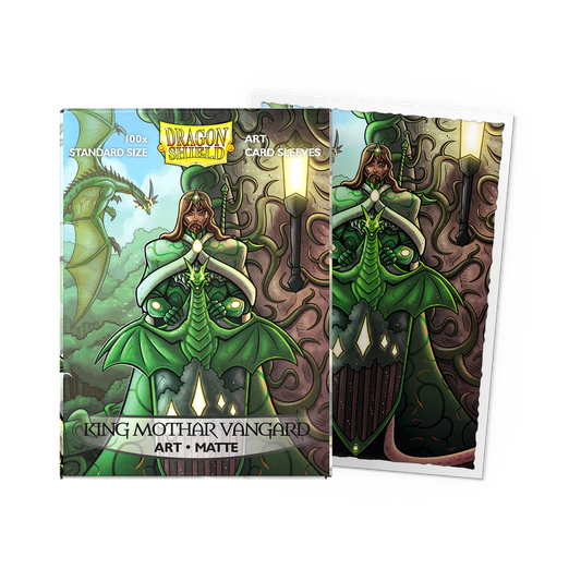 Dragon Shield Sleeves: Standard Matte Art - King Mothar Vanguard, Portrait 100CT