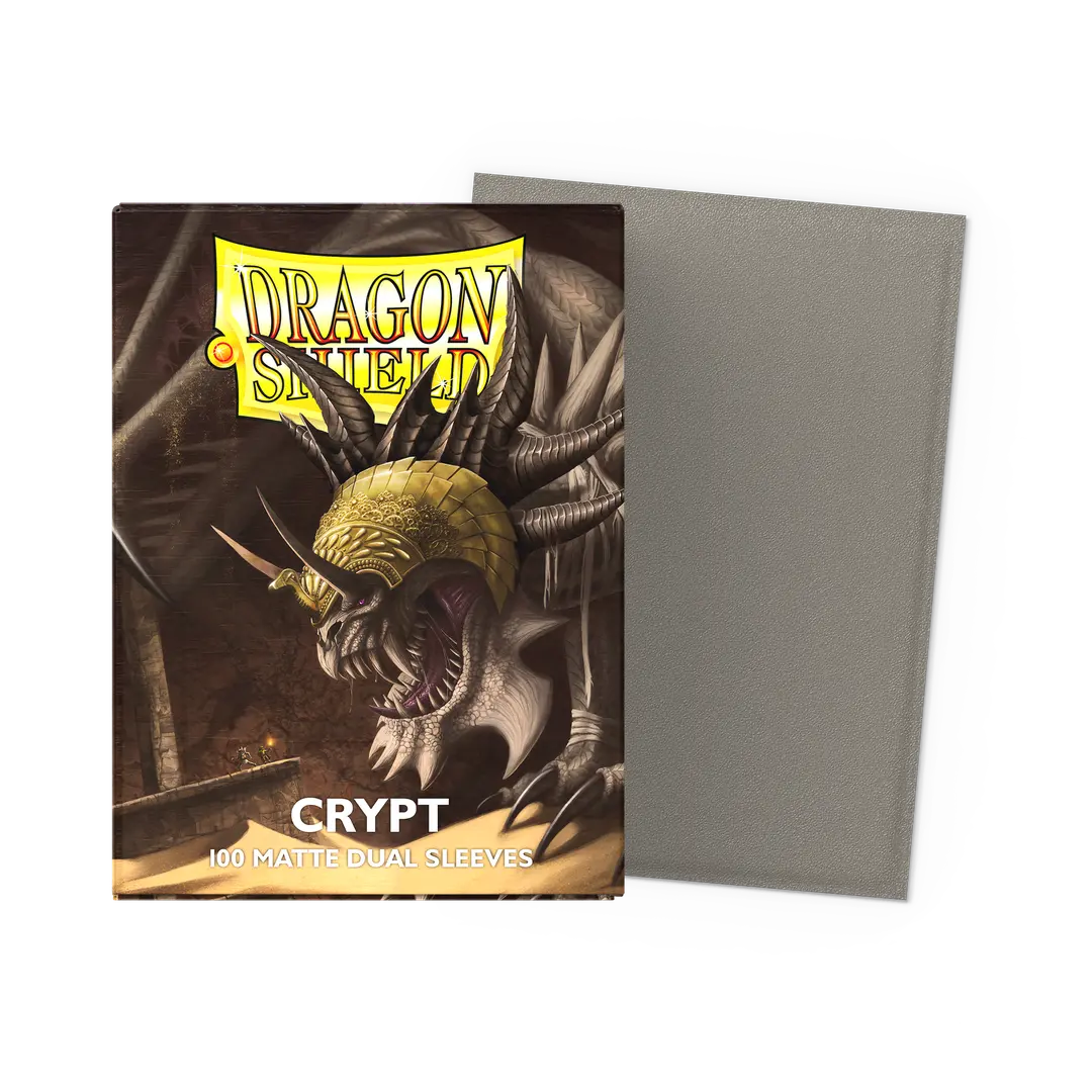 Dragon Shield Sleeves: Standard DUAL- Matte Crypt 'Neonen' (100 ct.)