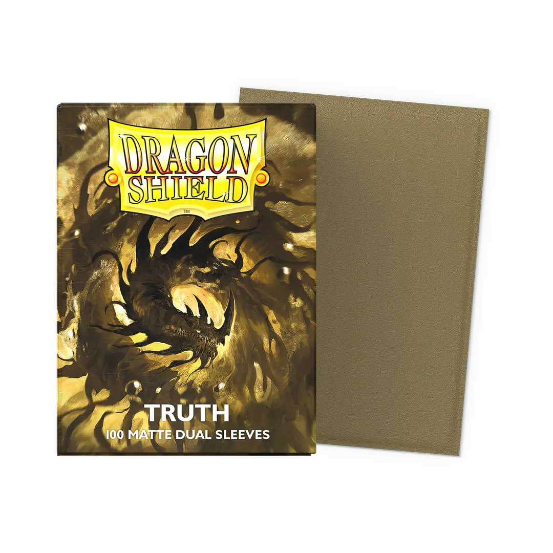 Dragon Shield Sleeves: Standard Matte Dual - Truth 100CT