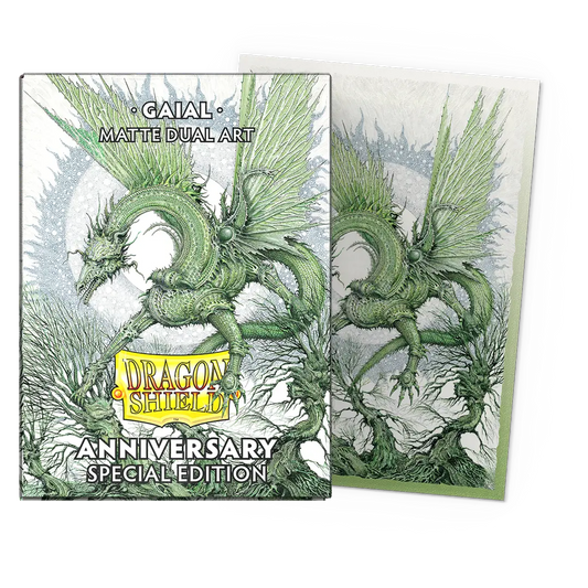 Dragon Shield Sleeves: Standard DUAL- Matte 'Gaial' Art Archive Reprint (100 ct.)