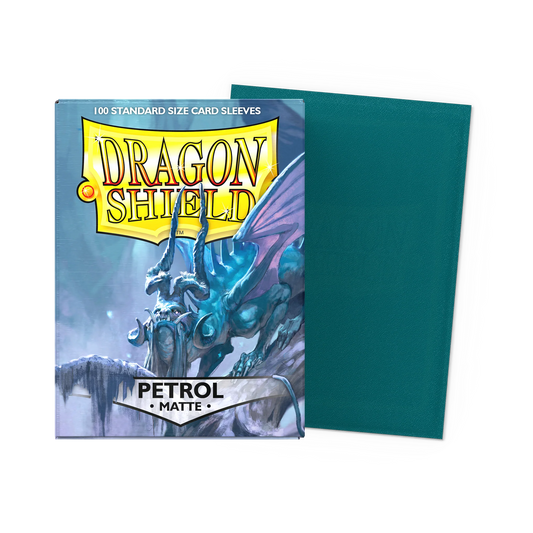 Dragon Shield Sleeves: Standard Matte - Petrol 100CT