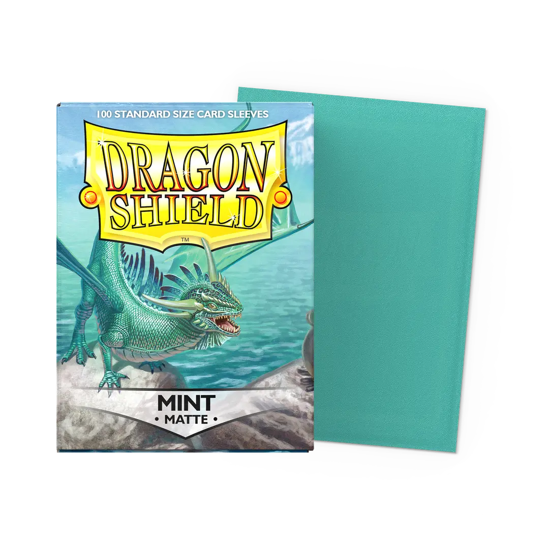 DRAGON SHIELD 100CT BOX MATTE MINT