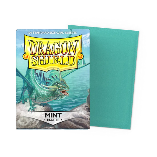 DRAGON SHIELD 100CT BOX MATTE MINT