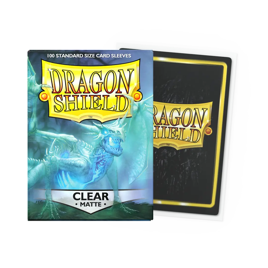 Dragon Shield Sleeves: Standard Matte - Clear 100CT