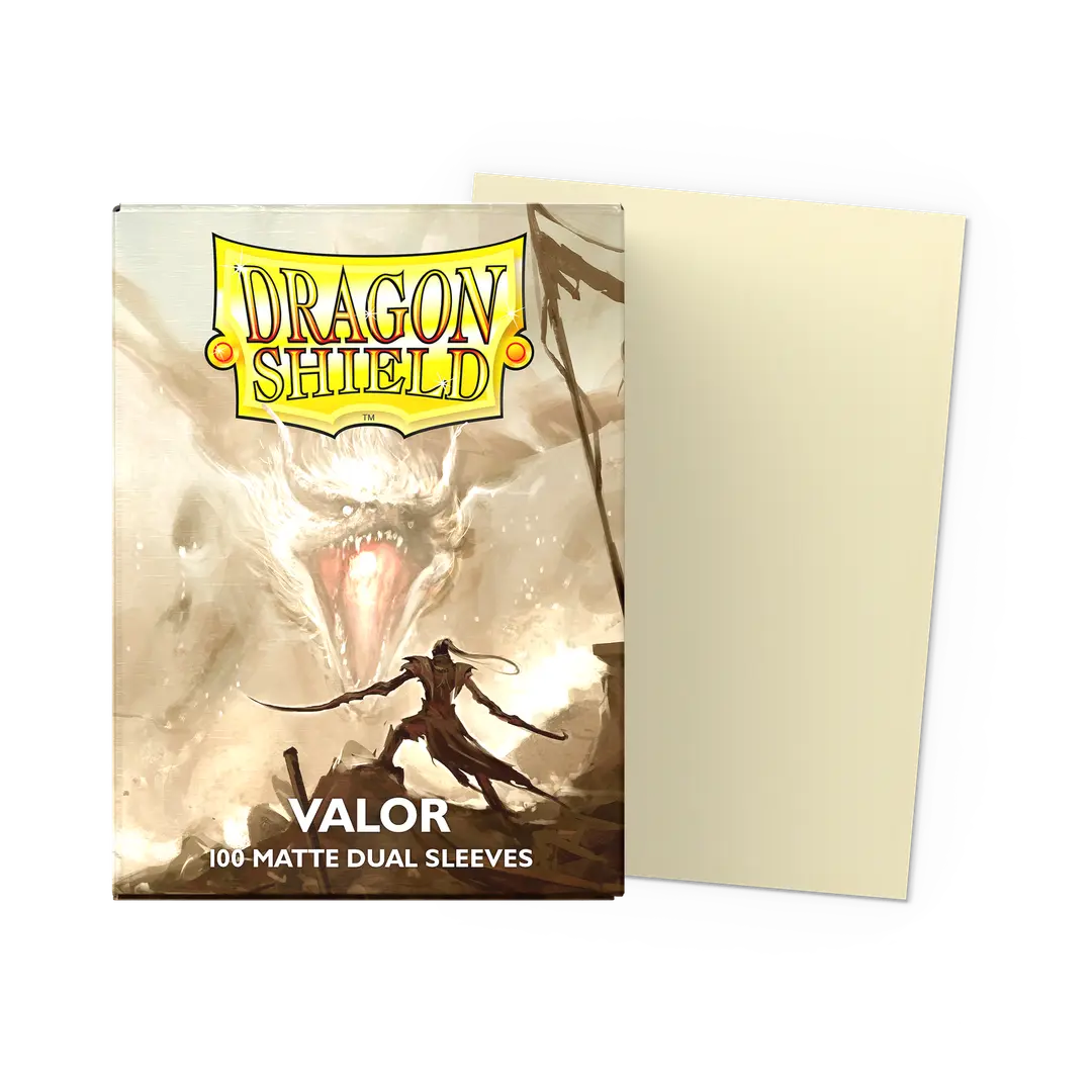 Dragon Shield Sleeves: Standard DUAL- Matte Valor (100 ct.)