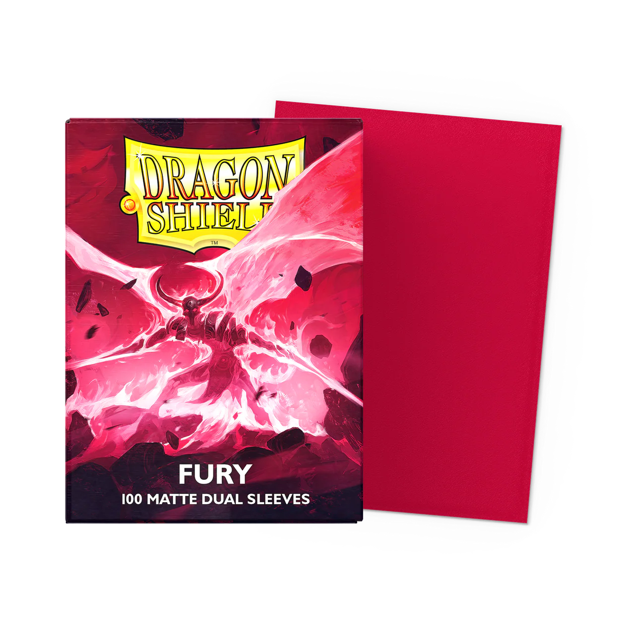 Dragon Shield Sleeves: Standard Matte Dual - Fury 100CT