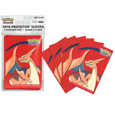 Ultra Pro Charizard sleeves Red