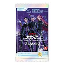 KPop Demon Hunters Collectible Trading Cards Classic Edition Series 1 - Pack
