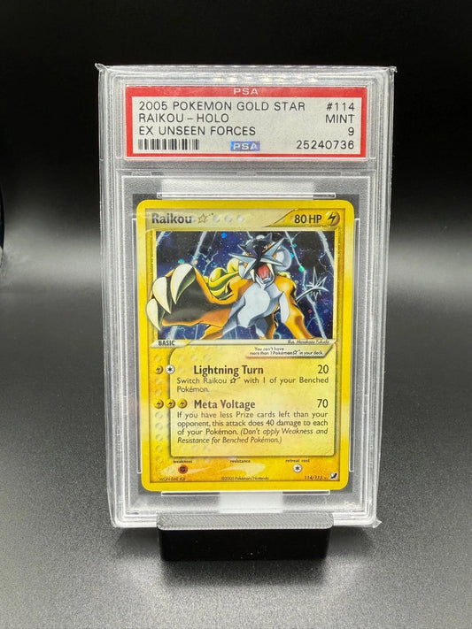 Raikou Star - Unseen Forces (UF)   PSA 9