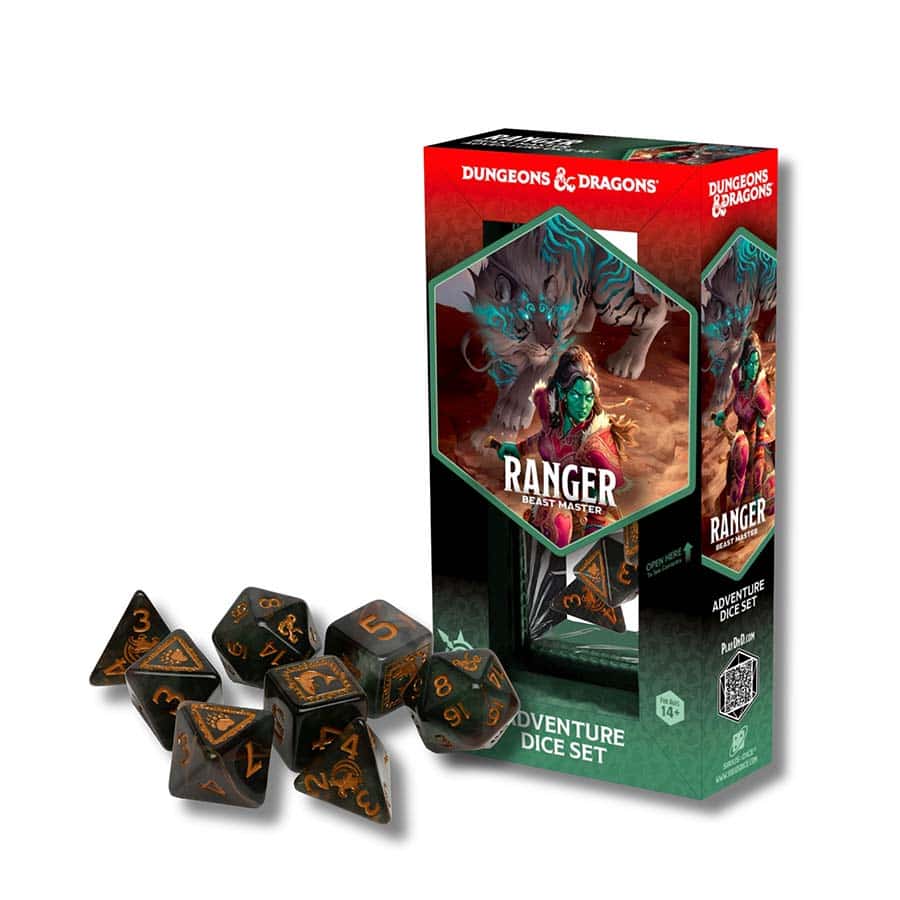 DUNGEONS AND DRAGONS: ADVENTURER DICE: BEAST MASTER RANGER