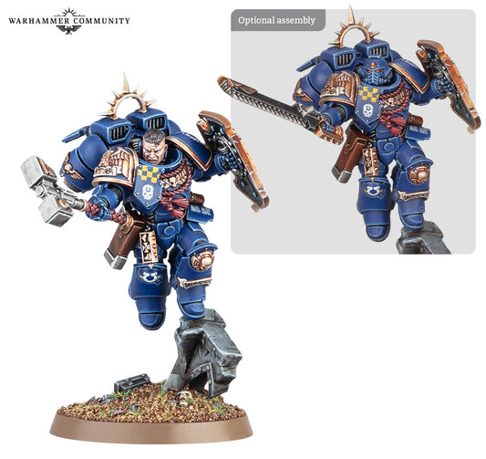 Space Marine Captain with Jump Pack And Relic Shield