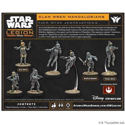Star Wars: Legion - Clan Wren Mandalorians