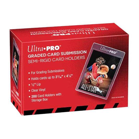 ULTRA PRO: CARD HOLDER - SEMI-RIGID GRADED CARD SUBMISSION SIZE 43000